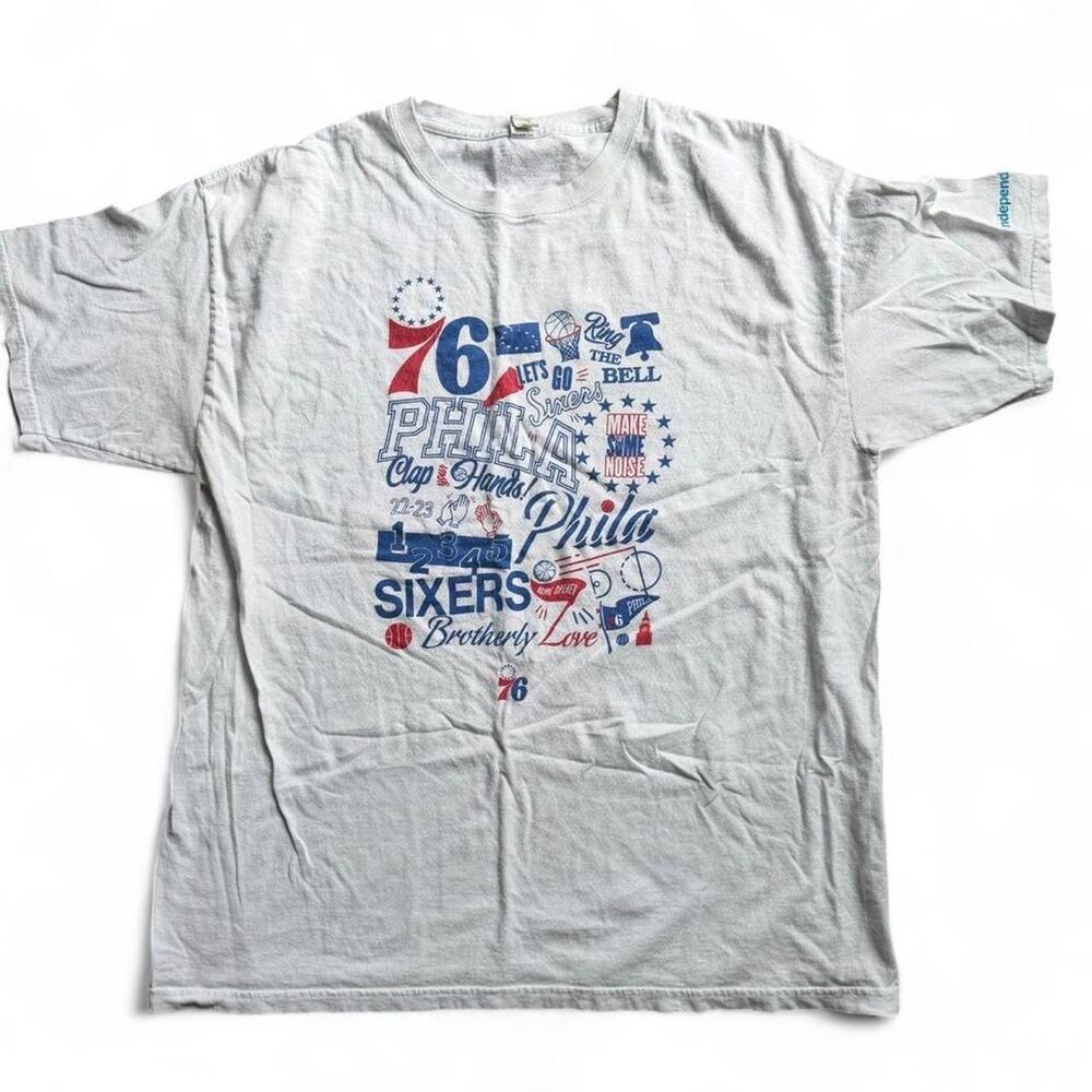 Nba Men's White and Grey T-shirt
